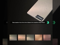 ديكور الداخلية المواد الجديدة الخيزران الفحم الخشب الفنير الصفيحة الكربونية الكريستالية المعدنية