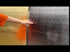 المقاومة للماء الزخرفية الداخلية الفسيفساء الخيزران الفحم الخشبي ألواح التشطيب الخشبية