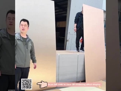 عالية الجودة المقاومة للحريق الخيزران الفحم الخشب الفنير الداخلية مرنة الخيزران لوحة جدار