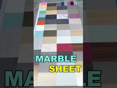 مقاومة للحريق الخيزران الخشب الألياف الخشبية الفنير 8MM الداخلية الرخام الجدار لوحة