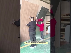 5MM 8MM الخشب الحبوب الخشب الفنير الخيزران الفحم الجدار PVC لوحة