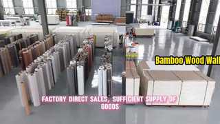 لوحة حائط رخامية من خشب الخيزران