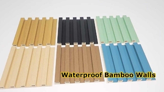 لوحة حائط شبكية من مركب الخشب والبلاستيك مقاومة للماء