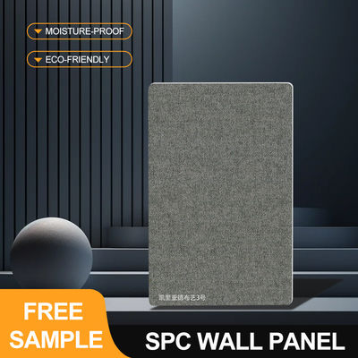 Anti Water SPC Wall Panel Stone Plastic Composite PVC Stone Plastic Cement Board Indoor Decoration For Shower Room