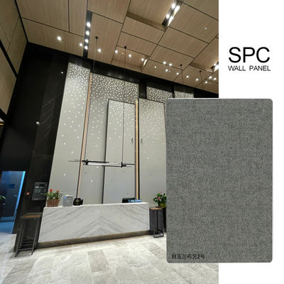 Anti Water SPC Wall Panel Stone Plastic Composite PVC Stone Plastic Cement Board Indoor Decoration For Shower Room