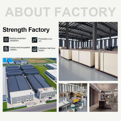 Factory Direct Sales Wood Grain Indoor Decorative Bamboo Wall Panel For Office And Living Room