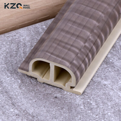 Hot Sale WPC Wall Panel Wood Plastic Composite Fluted Slat Sheet Eco-friendly Board for Interior