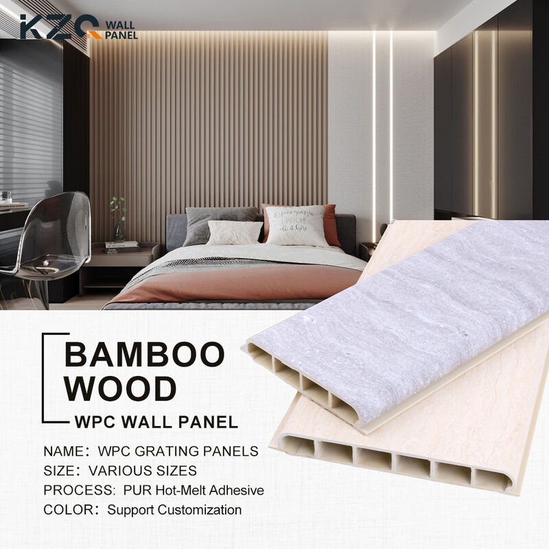 Factories WPC Wall Panels Indoor Decorative Waterproof Wall Panels For Villas Decorative