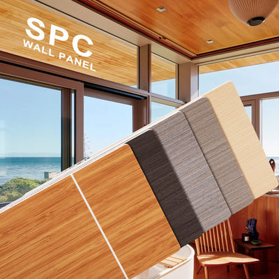 لوحة الحائط SPC المفاجأة السعر 600 * 2440mm مقاومة للماء ومهدئة للنار لوحة حائط من الحجر البلورية الدقيقة حمام و دش صديقة للبيئة لألواح الزخرفة الداخلية