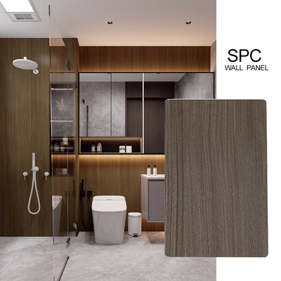 لوحة حائط SPC للبيع الساخن 600*2440 مم مقاومة للماء والرطوبة لوحة حائط للحمام للفندق