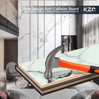 منتج جديد خالي من الطلاء الخيزران الخشب الألياف الجدار لوحة ضد الاصطدام مقاوم للماء مقاوم للرطوبة سهلة التثبيت لممرات الفنادق