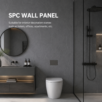 ألواح الحائط SPC مقاومة للماء والحريق المقاومة للطاولة للحمام