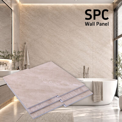 لوحة حائط SPC Stone Crystal بالجملة OEM ODM للحمام وديكور المنزل